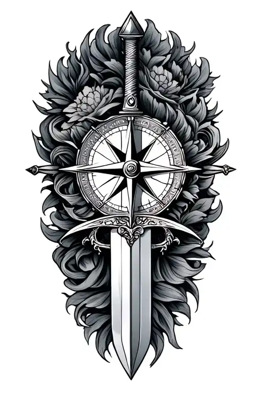 Compass Sword
