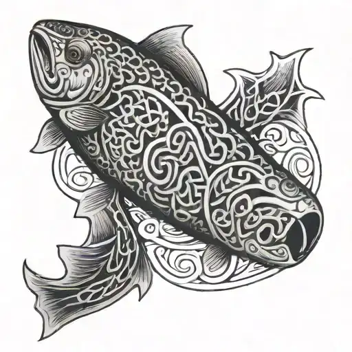 Celtic Knot Trout