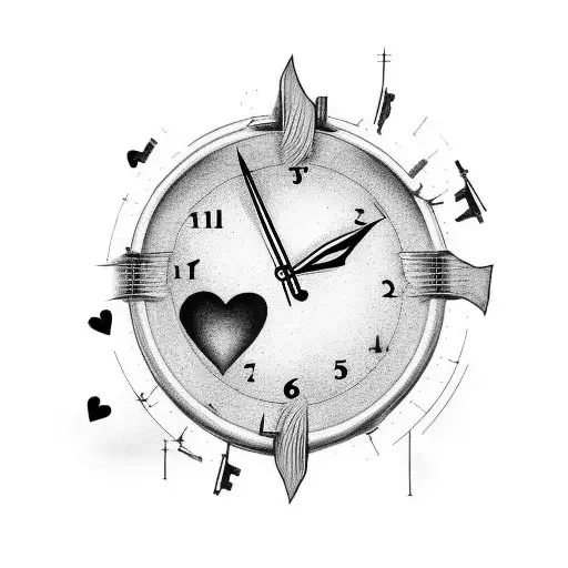 Even A Broken Heart Can Give Love Like A Broken Clock Gives The Right Time Twice A Day