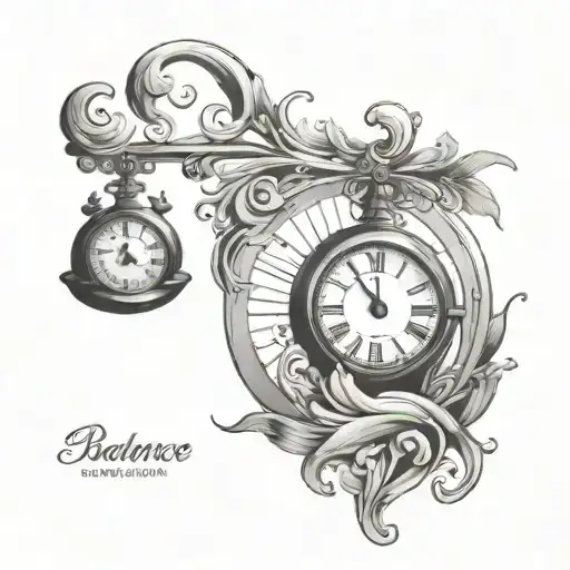 Balance With A Clock