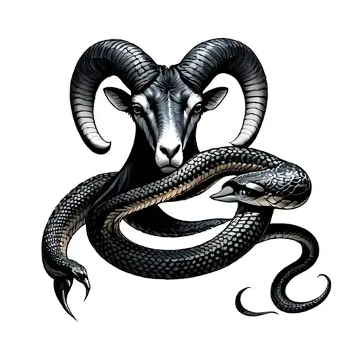 Ram And Snake