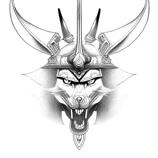 Samurai Anubis Y Odin