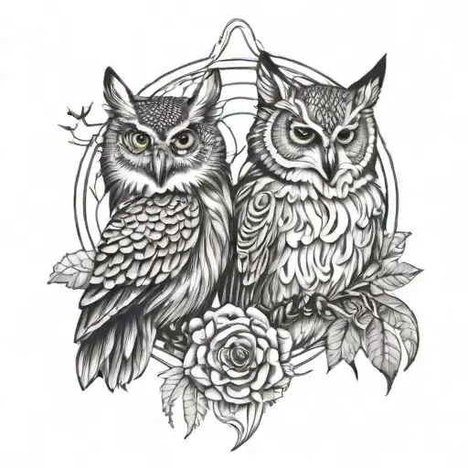Owl And Fox