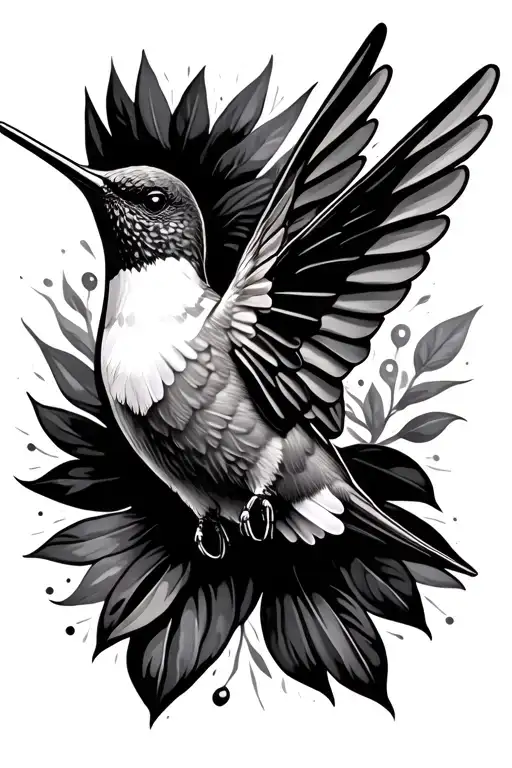 Hummingbird Hovering