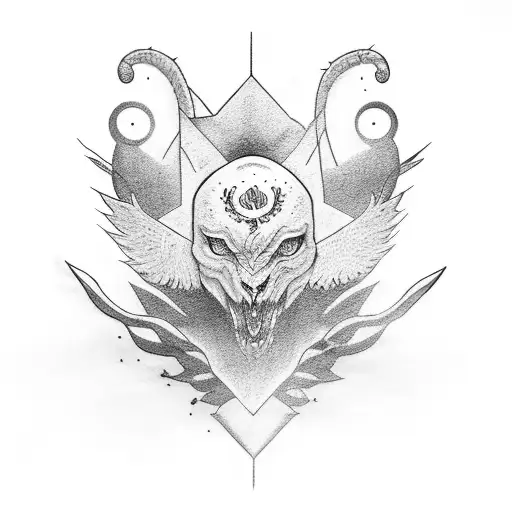 Ultrarun Sun Nature Tattoo On Left Chest