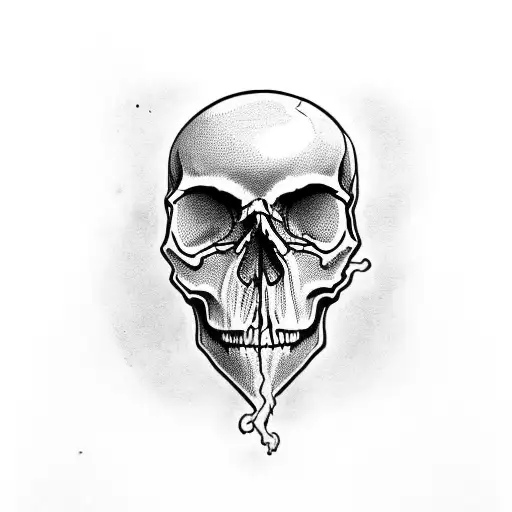 Skull With An Eye At The Wrist