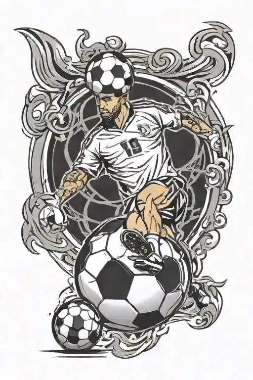 God And Soccer Ball