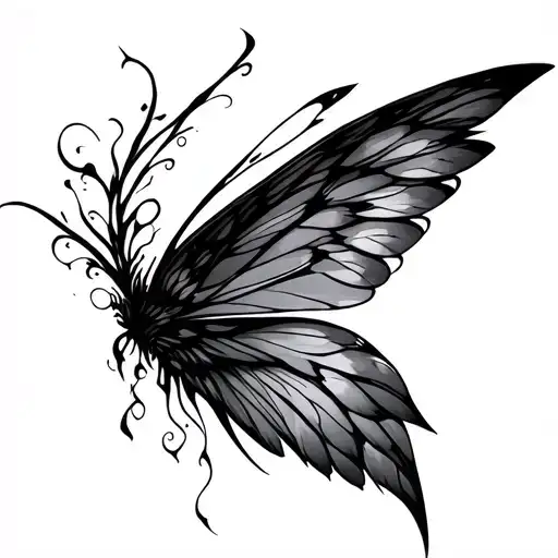 Gothic Fairy Wings