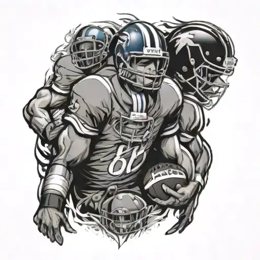 Bad Blue Boys Football Team