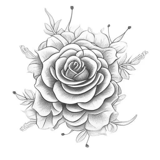 Skeleton Flower Crown