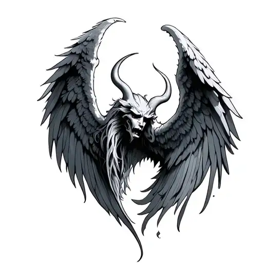 Angel And Demon Wings