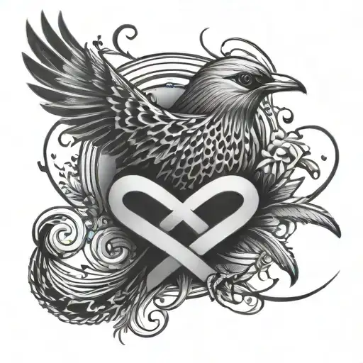 Infinity Wisher Bird And M Letter