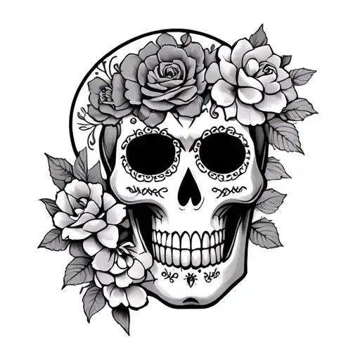Lakers Sugar Skull