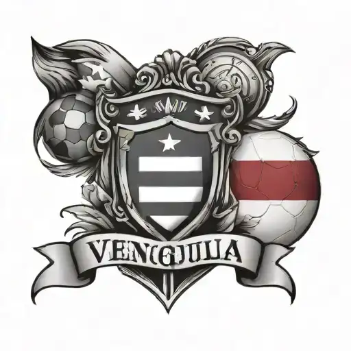 Shield From Venezuela Of Football And Italy More Italian And Venezuelan Phrases