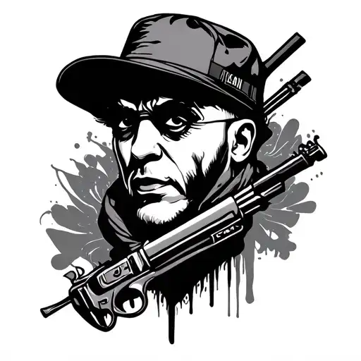 Simple Gangster Tattoo Ideas