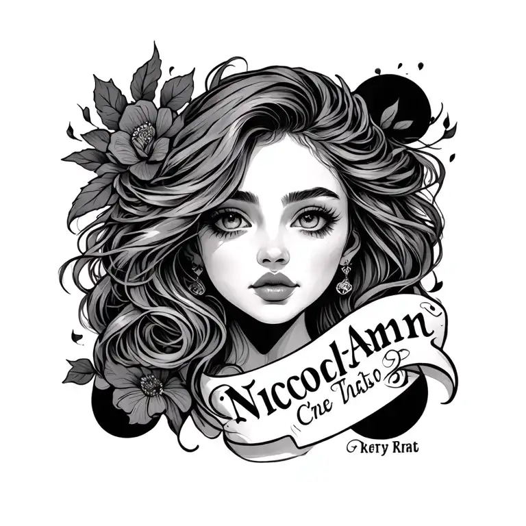 Words Nicola-ann With A Small Hesrt