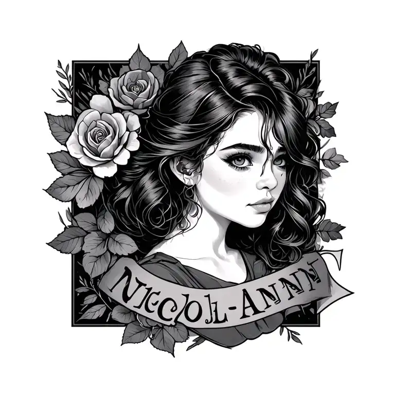 Just The Words Nicola-ann With A Small Hesrt