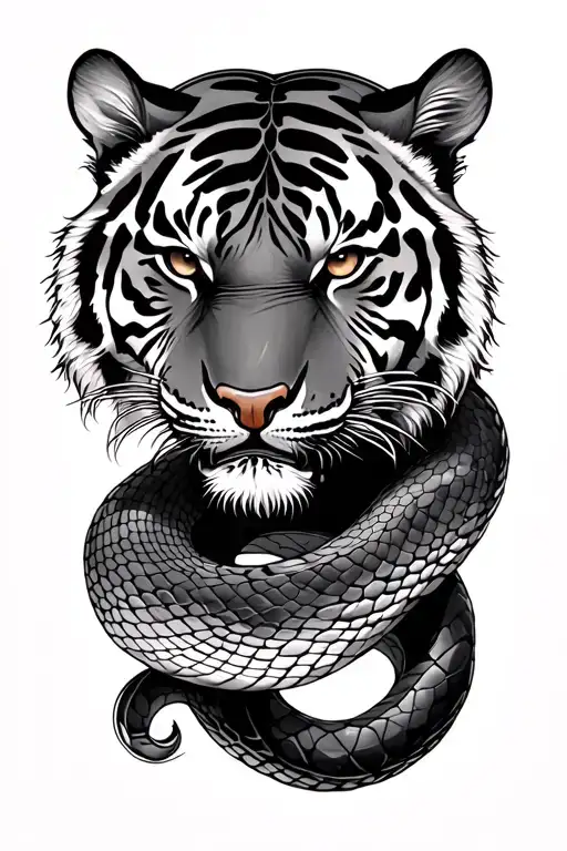Snake Vs Tiger