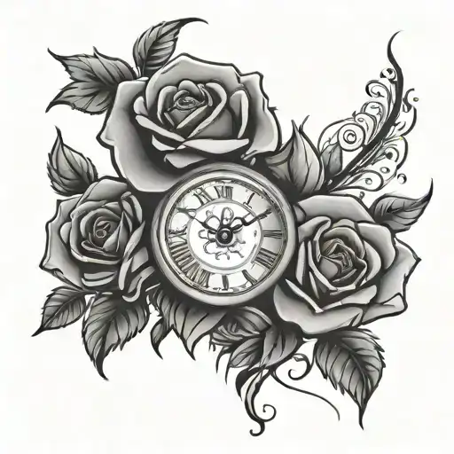 Rose Time Piece