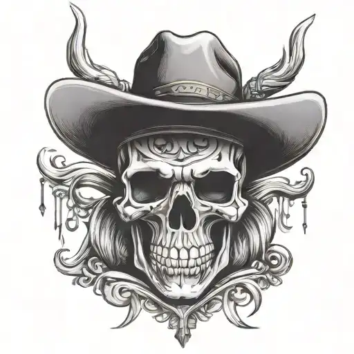 Cowboy Skull