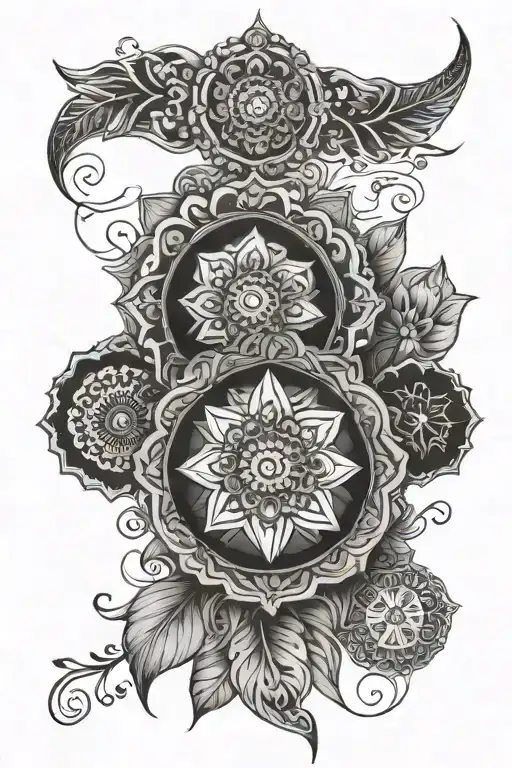 Mandalla Wrist Tranquil And New