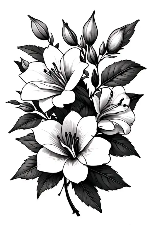 Olive Branch Lily And Rose