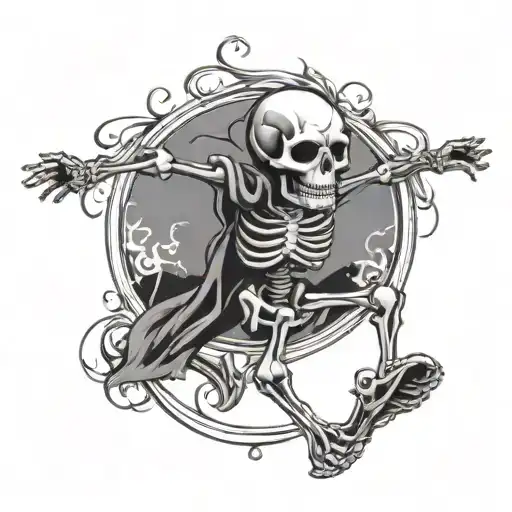 Dancing Skeleton