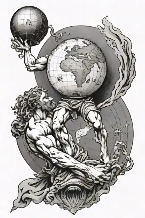 Atlas Holding Up The World