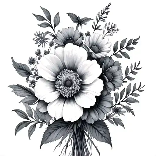 Birth Flower Bouquet