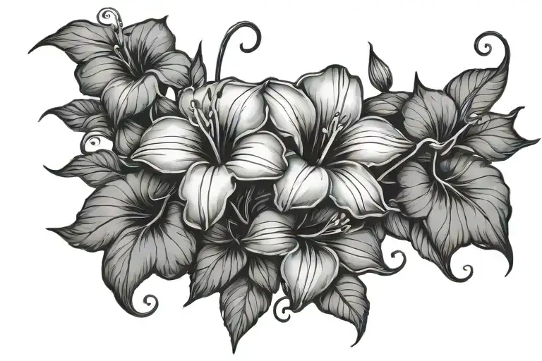 Bloody Morning Glory Vine