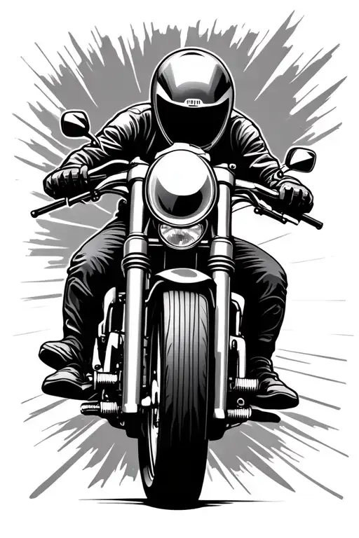 Motorcycle Speeding