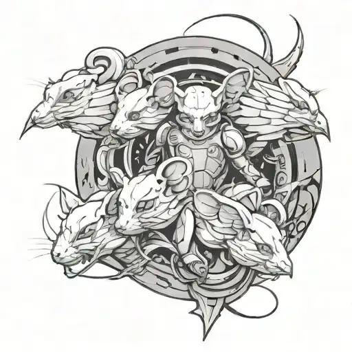 Kai Angel 9Mice Futuristic Interpretation