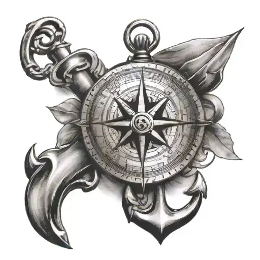 Compass And Anchor