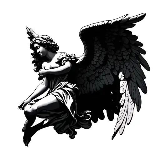 Statue -Shaped Angel