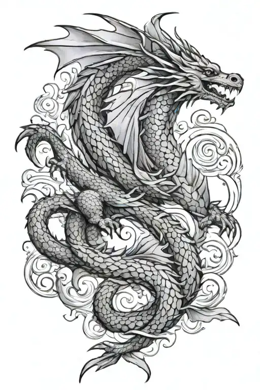 Dragon Flying