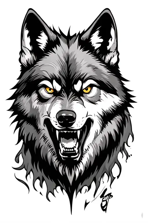 Angry Wolf