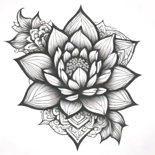 Geo Lotus With Mandela