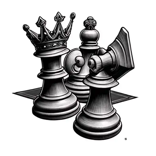 King Chess Piece