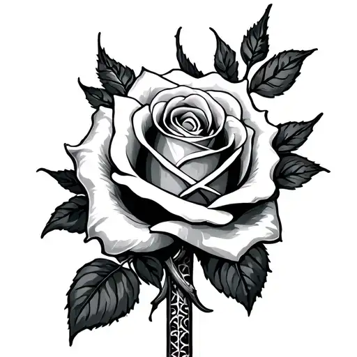 Rose And Cross