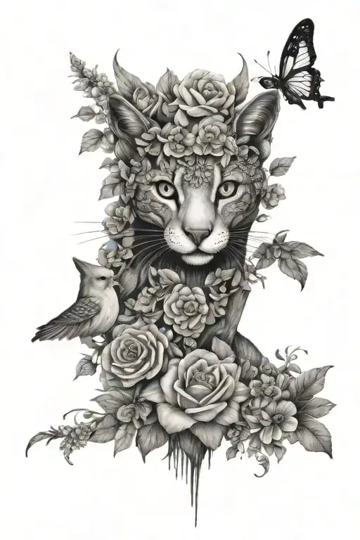 Flower Garden Animals Hidden Within The Design Realism