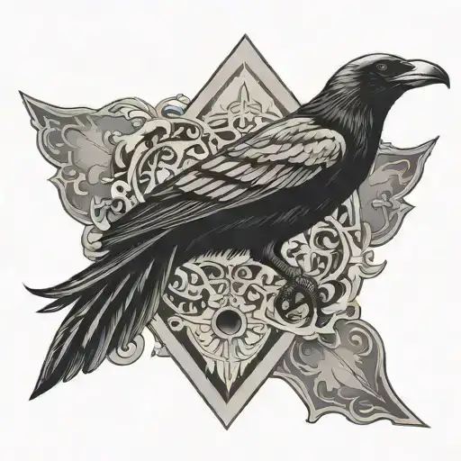 Crow Skull Planchette