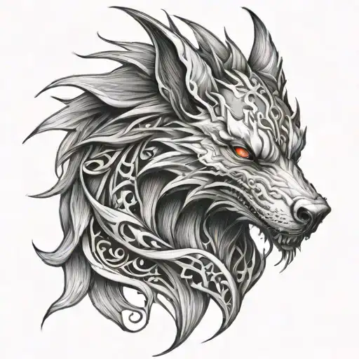 Dragon Wolf