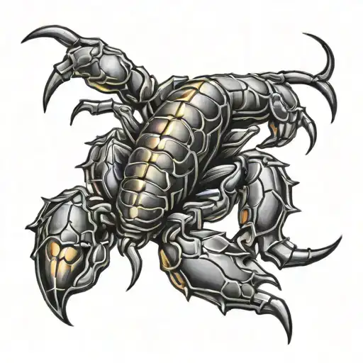 Women Power Scorpion Surrounded