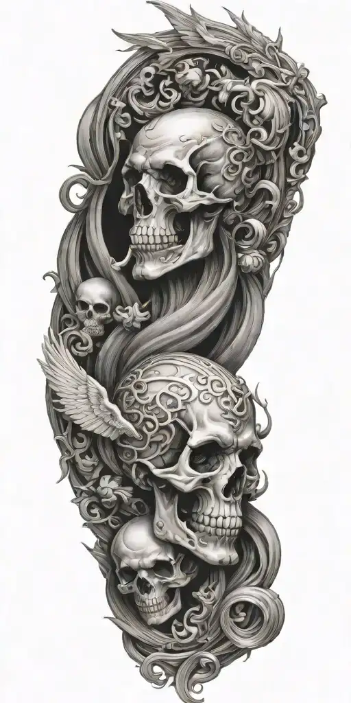 Heaven And Hell Sleeve