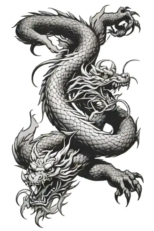 Japanese Dragon Sleeve