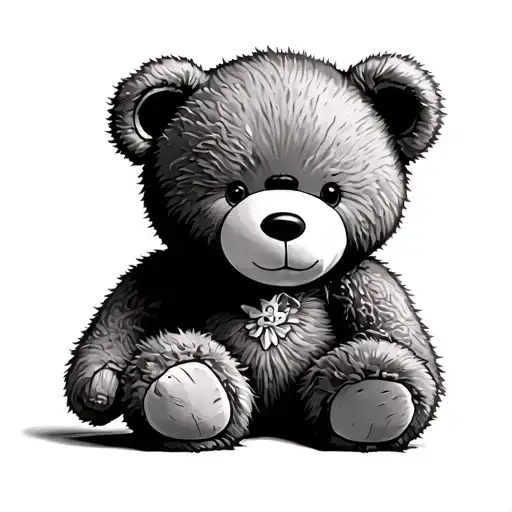 Forearm Tattoo For My Son Teddy Bear