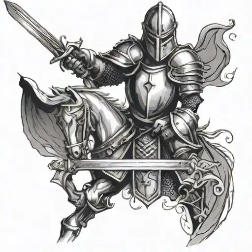 Knight With Sword