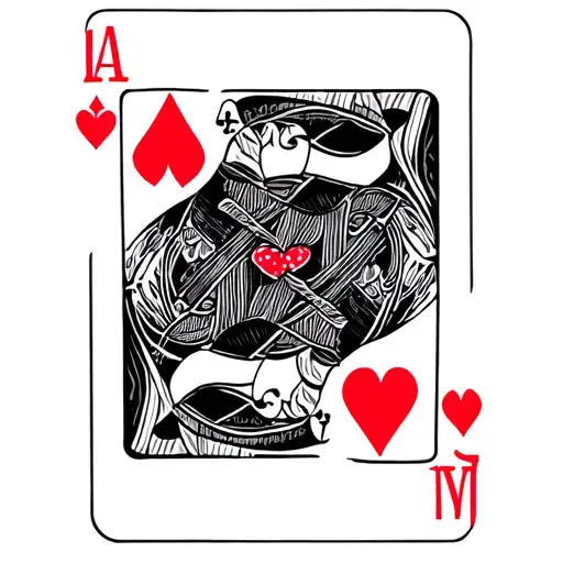 Ace Of Hearts Card