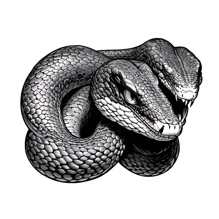 I Want You To Believe Me A Unique Tatto Of A Snake But Full Body Like Strangerhuman