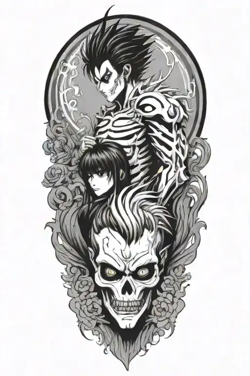 Misa And Ryuk Death Note